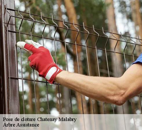 Pose de cloture  chatenay-malabry-92290 Arbre Assistance