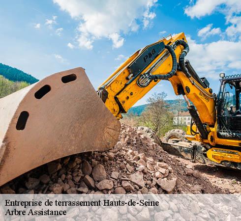 Entreprise de terrassement 92 Hauts-de-Seine  Arbre Assistance